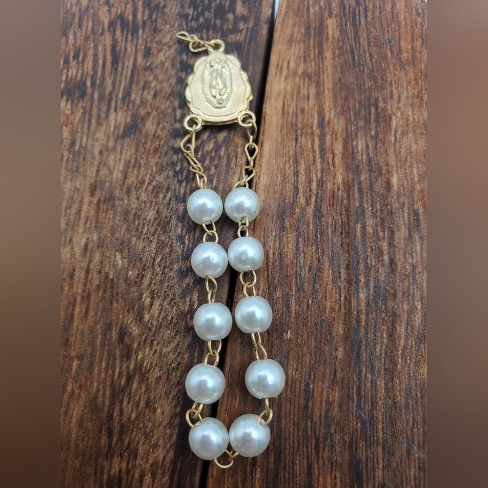 Mary‎ catholic rosary bead necklace pendant